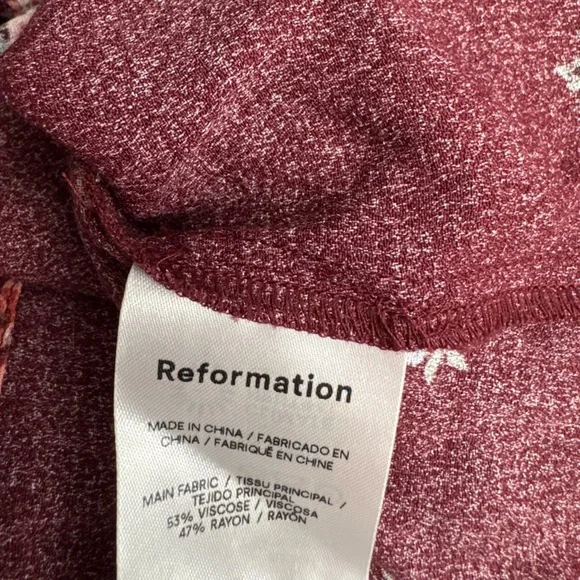 Reformation Gavin Midi Dress